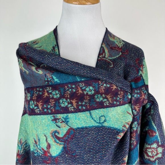 Rapti Fashion Cashmere Shawl Wrap One Size - Picture 2 of 14